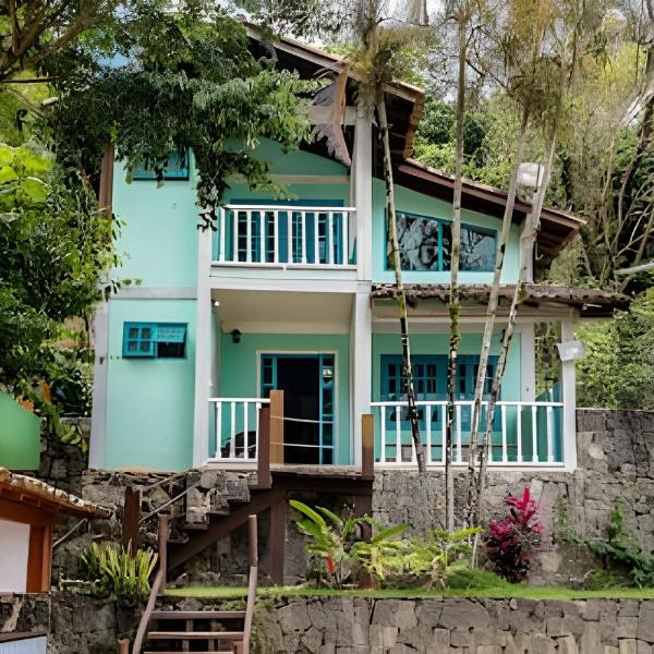 Casa Perequê | Churrasco e piscina a 300m da praia