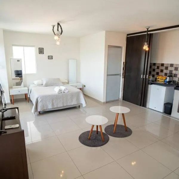 Relajate en Moderno y Elegante Apartamento Familiar con amplio balcón, en Zona Residencial Avenida Beni, hotel v destinaci Hamacas