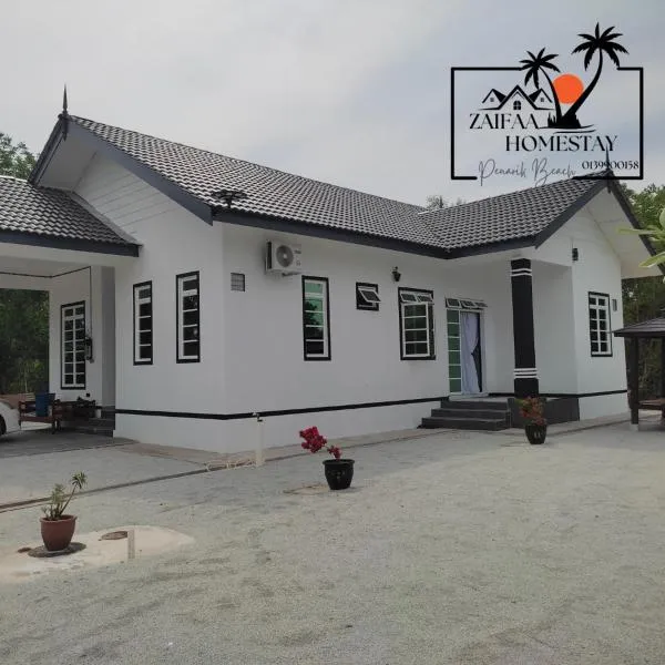 Zaifaa Homestay Pantai Penarik 4 Bilik,2 Bilik Air Dekat Jeti Ke Pulau Redang, hotel en Kampong Ru Sepuloh