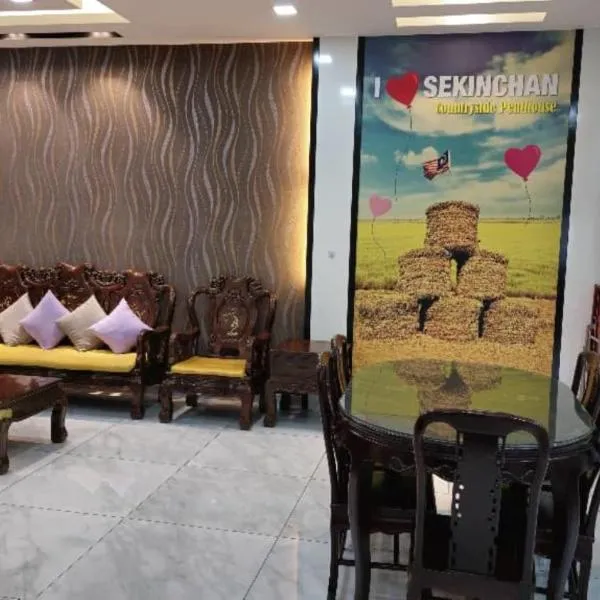 Countryside Penthouse @ One Residence Sekinchan, hotel v destinaci Sekincan