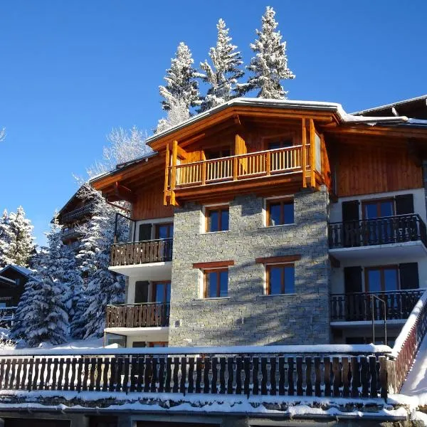 Appartement dans un chalet typique de montagne à La Rosière, hotel a Montvalezan