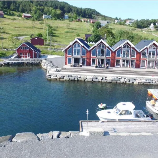 Måløy Fjordbuer moderne og luksuriøse med havutsikt, hotel v destinaci Maloy