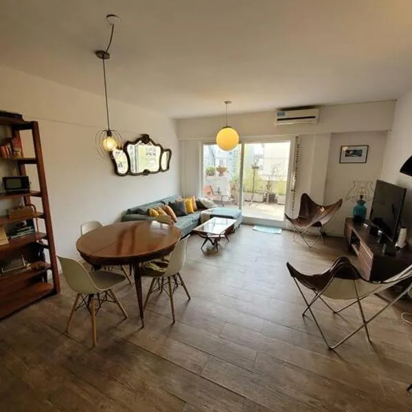 Fantastico dpto 4 personas Terraza Lavarropas 300mts Subte B Corrientes, hotel v Buenos Aires