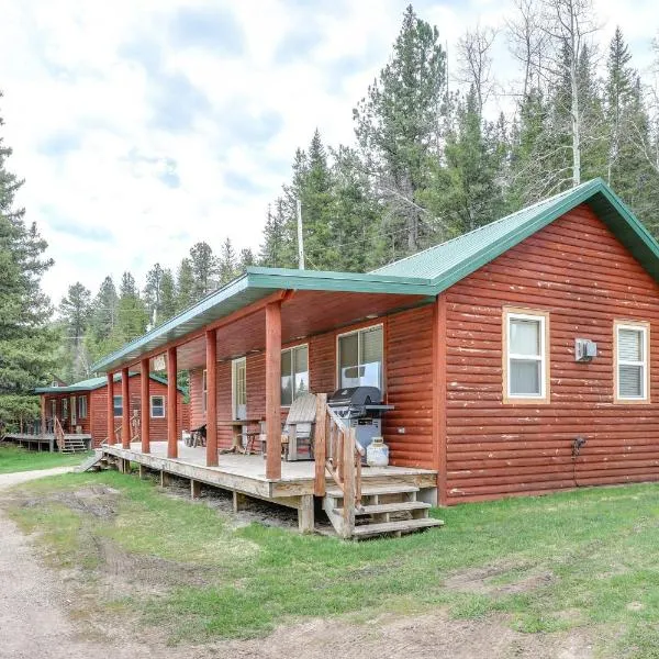 Hike, Ski, ATV! Ride-Ready Deadwood Cabin w/ Grill, hotel in Deadwood