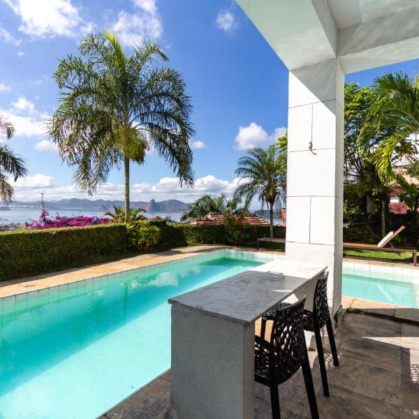 Luxury Rio Villa, Panoramic Pão de Açúcar Views, Pool & BBQ - Foto 4