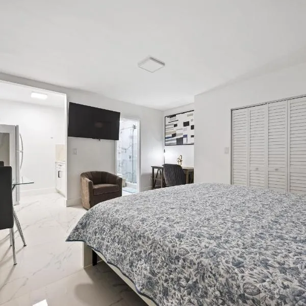 Nice,Stylish King Bed Studio, hotel v destinaci Miami Gardens