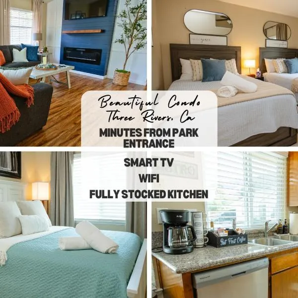 Beautiful Condo by Park Entrance, hotel in Three Rivers