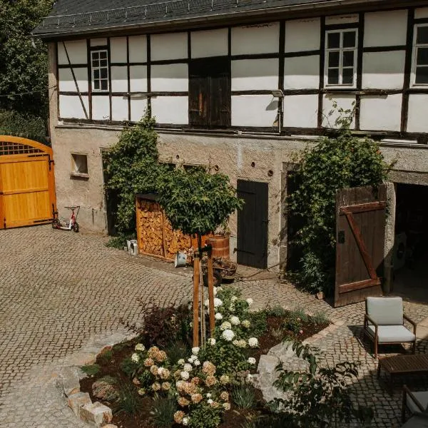 Familienhof Waida, hotel v destinaci Dennheritz
