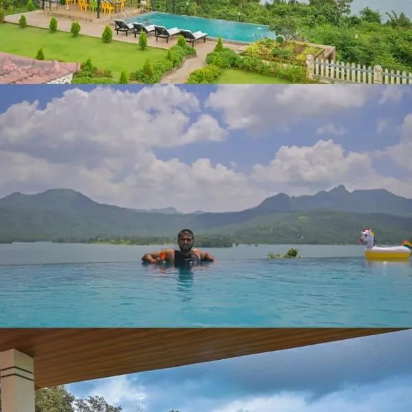 Lifeline Villas - Exquisite Pawna Lakeview Estate with Expansive Infinity Pool, hôtel à Lonavala