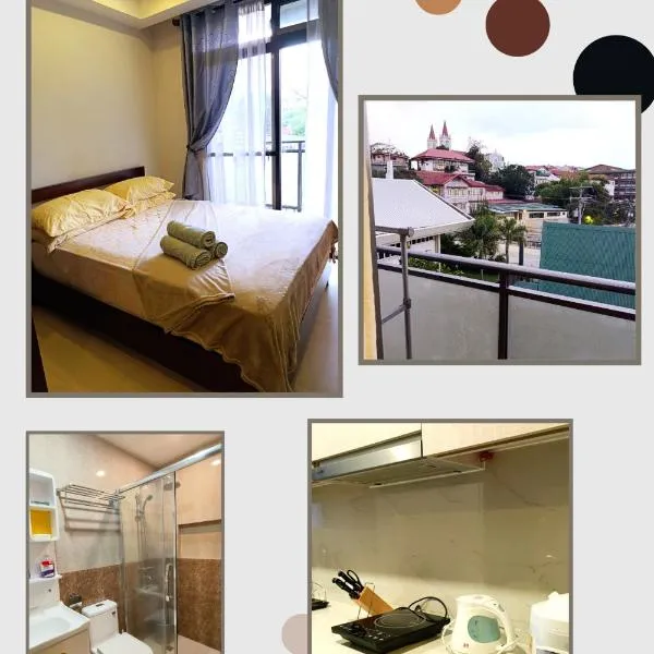 Baguio Transient 6F-9 Megatower Residences II, hotel v destinaci Baguio