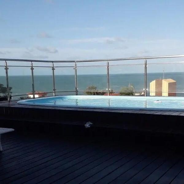 Confortável apartamento de 2 quartos para 5 pessoas, totalmente mobiliado, com wifi e netflix, localizado a uma quadra do calçadão da Praia de Ponta Neg,ra, prédio com piscina, churrasqueira e portaria virtual e eletrônica 24 horas - Foto 4