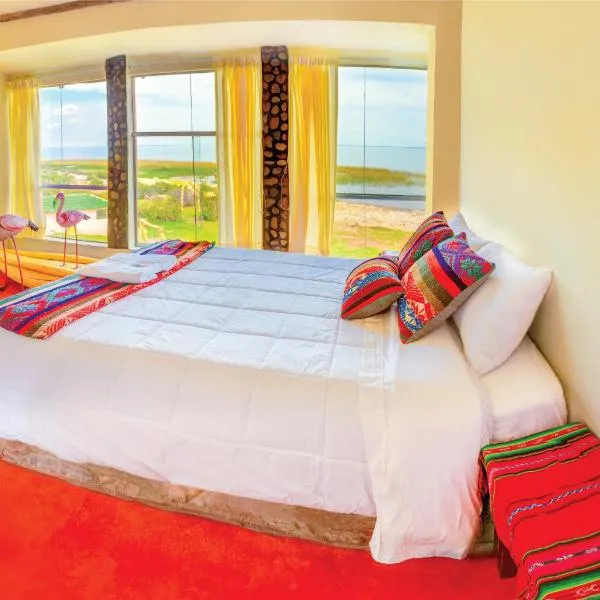titicaca lodge - LUQUINA, hotel v destinaci Luquina