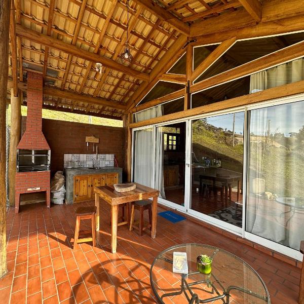 Chalé Jequitiba, hidro, lareira, natureza, Sul de Minas, Café da manhã - Foto 4