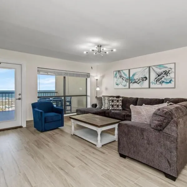 Saida beachfront Oceanview Charm, hotel in South Padre Island