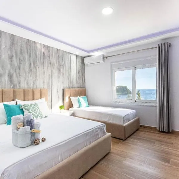 Hi'Mare TOP Sea View 1 - Parking and Kitchen, ξενοδοχείο στη Χειμάρρα