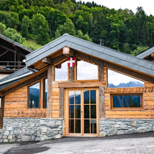 Chalet Balnéo Billard La Plagne Savoie Vue TOP – hotel w mieście La Plagne Tarentaise