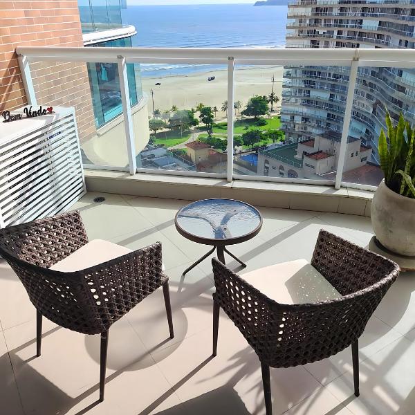Book Santos Unique 2110 - Premium Vista para o Mar