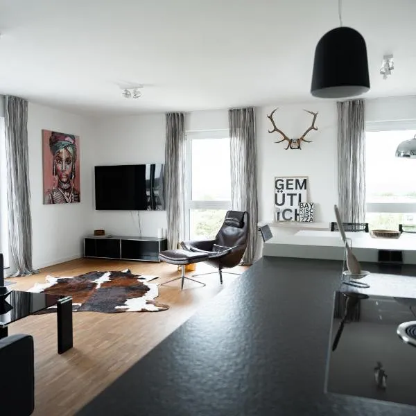 Prime Park Penthouse Aschaffenburg, hotel en Aschaffenburg