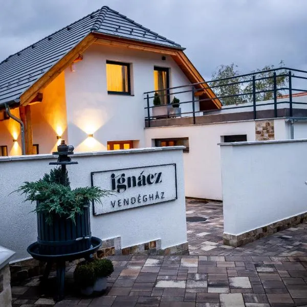 Ignácz Vendégház – hotel w mieście Pálosvörösmart