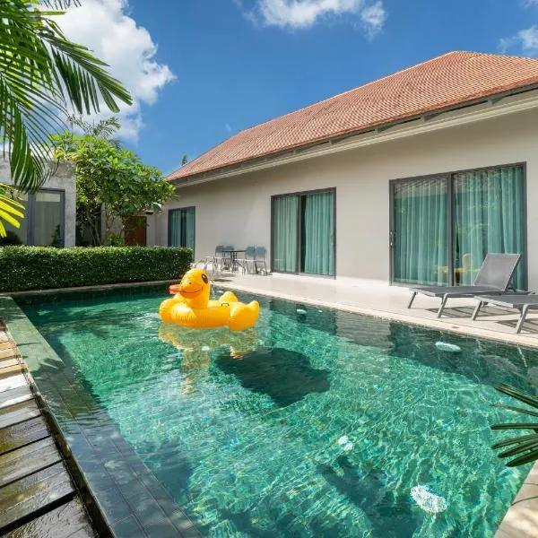 宽敞舒适 邦涛海滩Laguna附近 三卧室私人泳池别墅, hotel ve městě Phuket