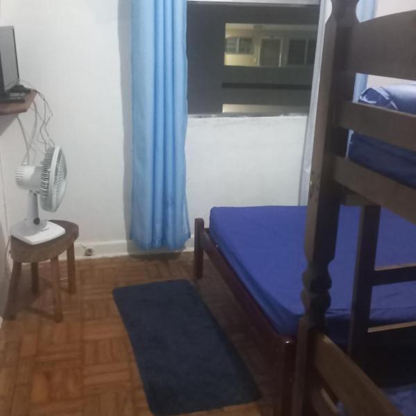 Apartamento Kitnet pé na areia centro de Mongagua