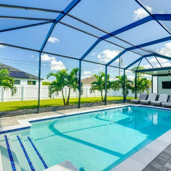 Furnished Lanai & Private Pool: Cape Coral Home, hotel in Cape Coral