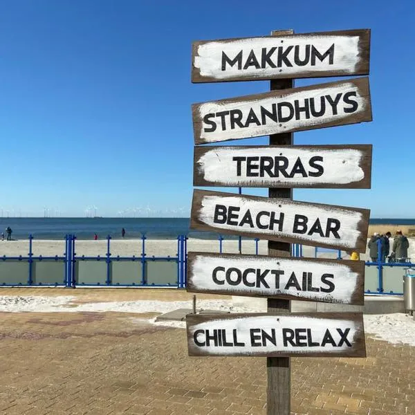 Prachtig appartement direct aan IJsselmeer en strand, hotel v destinaci Makkum