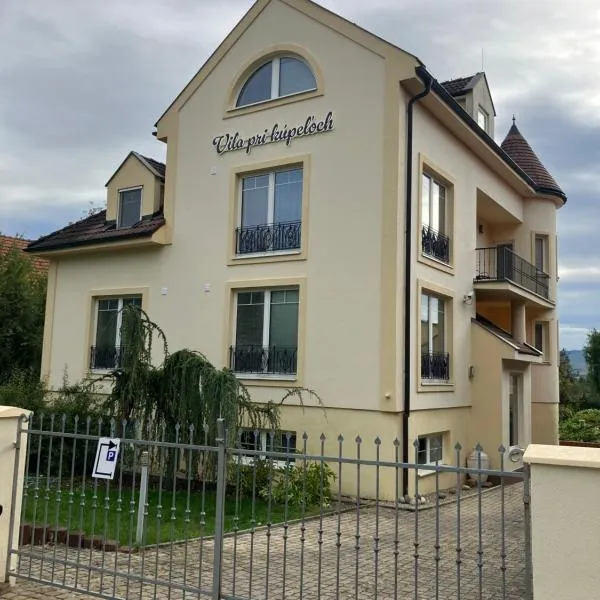 Vila pri kúpeľoch, hotel a Bojnice