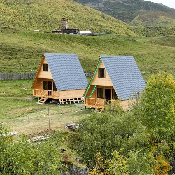 Cottage Caucasus, hotel a Ushguli