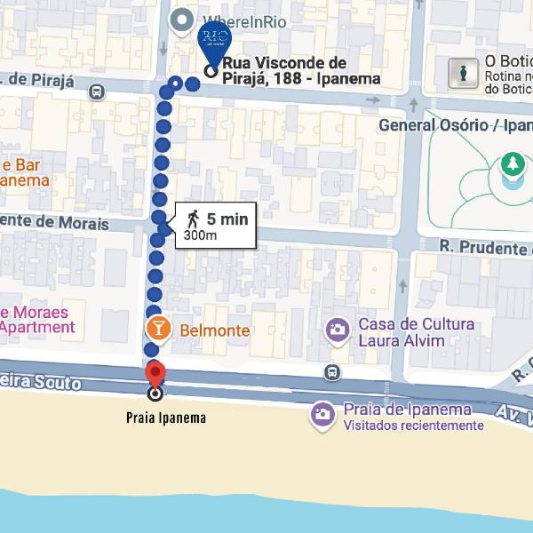 Posto 9, Ipanema 2 quartos com suíte