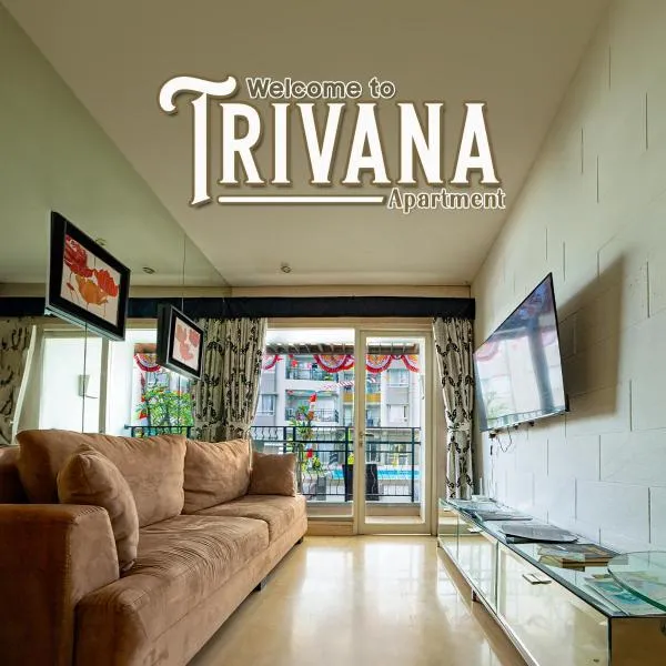 Trivana Pool View 3BR Senayan, hotel a Jakarta