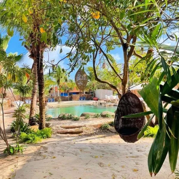 Villa Pantai Boutique Hotel Atins, hotelli kohteessa Atins