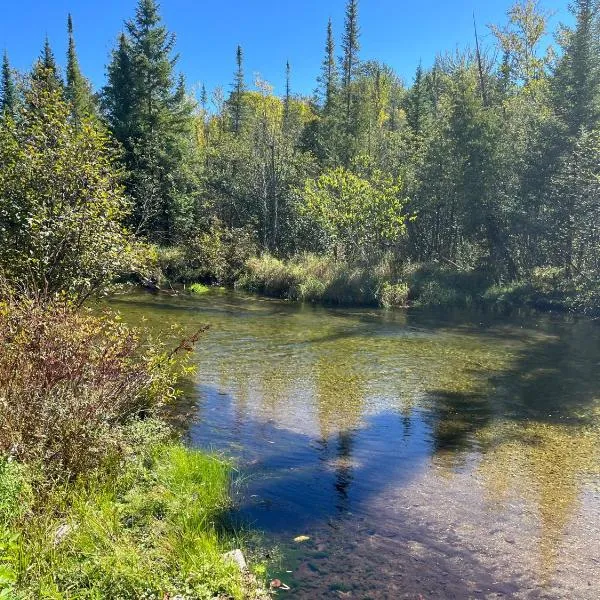 Sleeping Bear Riverside Cabins, hotel v destinaci Honor