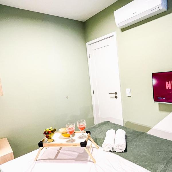 Flats no centro de Porto de Galinhas próximo à praia opções com e sem piscina privativa - Foto 4