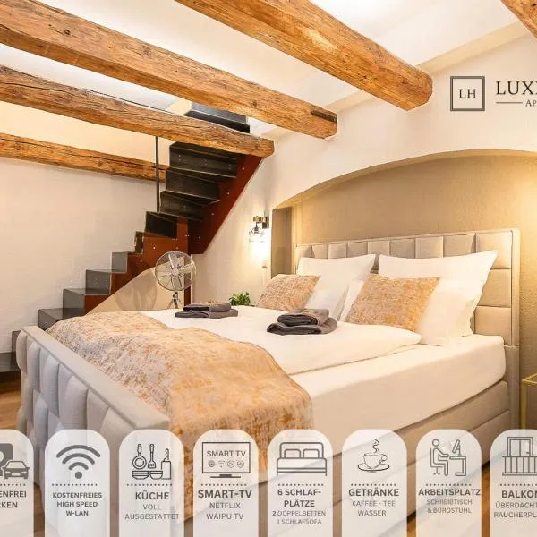 Luxx Home RV, City Marienplatz, hotel v destinaci Ravensburg