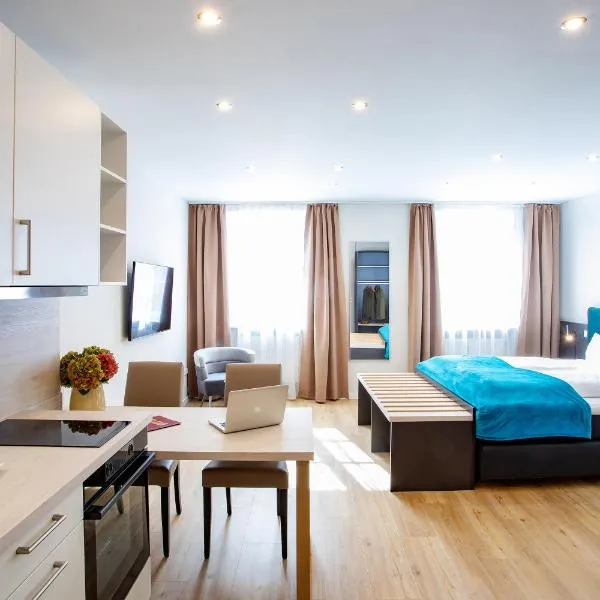 Boardinghouse Hotel Münchner Hof Pfarrkirchen，普法爾基爾興的飯店