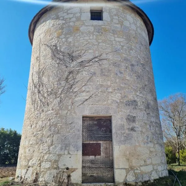 Chaleureux moulin en pierre avec maison attenante, Hotel in Castérat-Bouzet