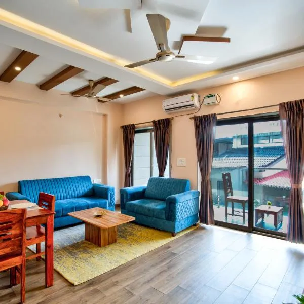 Luxury 2BHK Apartment Near Candolim, hotel v destinaci Nerul