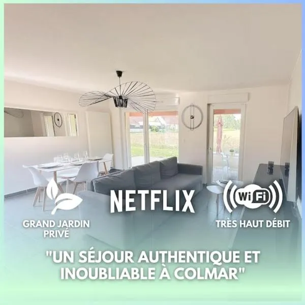 Le jardin secret - Colmar - WIFI, hotel v destinaci Horbourg