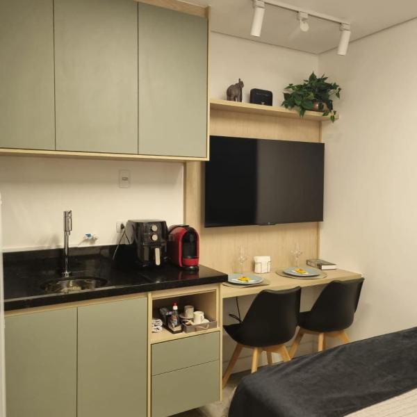 Studio Moderno e Confortável a 300 mts do Metrô Borba Gato - Foto 4