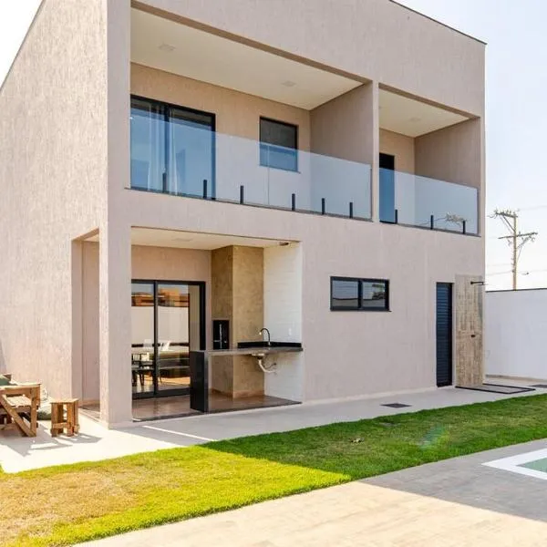 Casa 3 suítes com Ar Condicionado