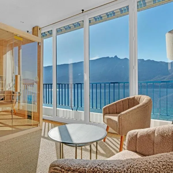 Le Voile d'Émeraude ~ Sauna، فندق في Tresserve