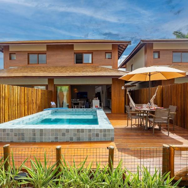 Bangalô pé na areia com piscina privativa | Marluá E15