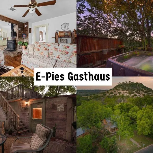 E-Pies Gasthaus - Hot Tub & Near Cross Mountain, khách sạn ở Fredericksburg