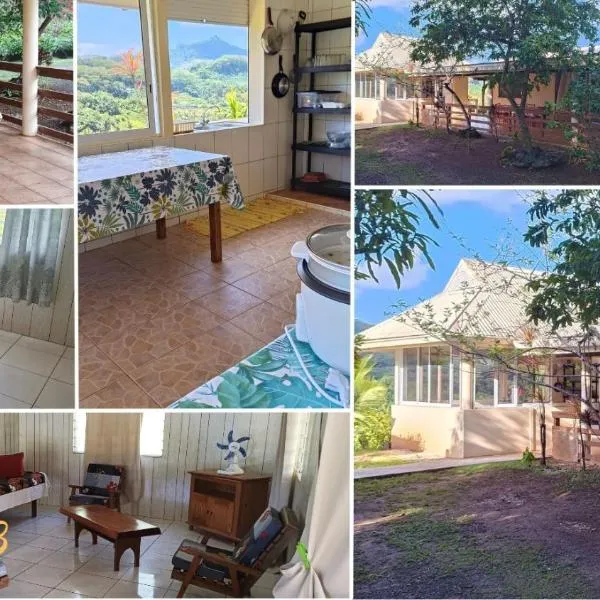 Fare NATIHERE Huahine 3, hotel v destinácii Maroe