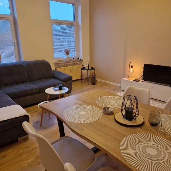 Helle 3 Zimmer Wohnung im Harz, готель у місті Гальберштадт