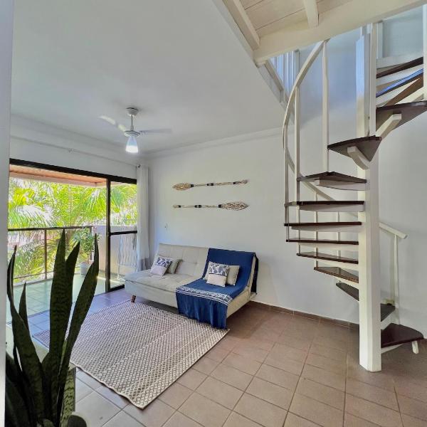 Cobertura Duplex 401, Praia a 4 Minutos a Pé