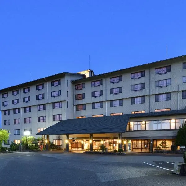 Yunogo Onsen HOTEL YUNOMORI BISYUNKAKU, hotel in Mimasaka