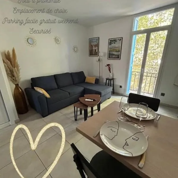 Emplacement idéal SECURISE T2 Cosy Perpignan, hotel v destinaci Perpignan