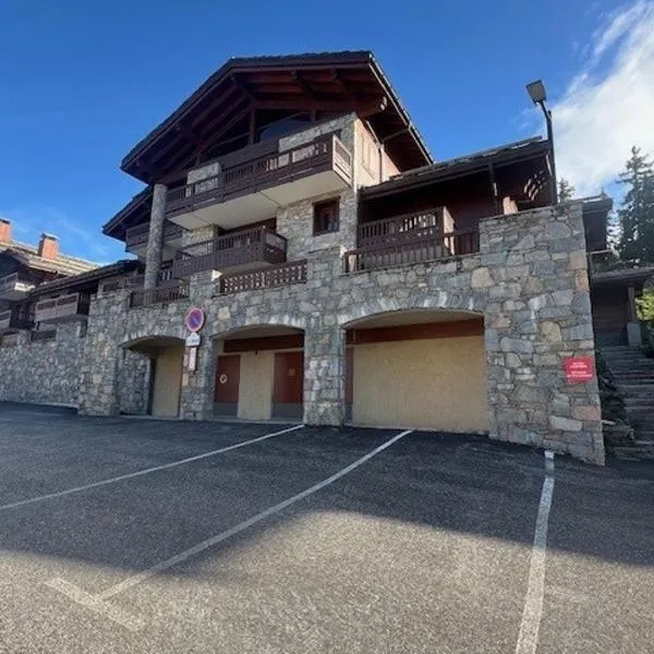 La Rosière centre, appartement 51 m2,3 pièces 2 chambres avec terrasse et parking couvert plein centre de la station, proche des pistes et commerces, ménage compris, hotel v destinaci La Rosière